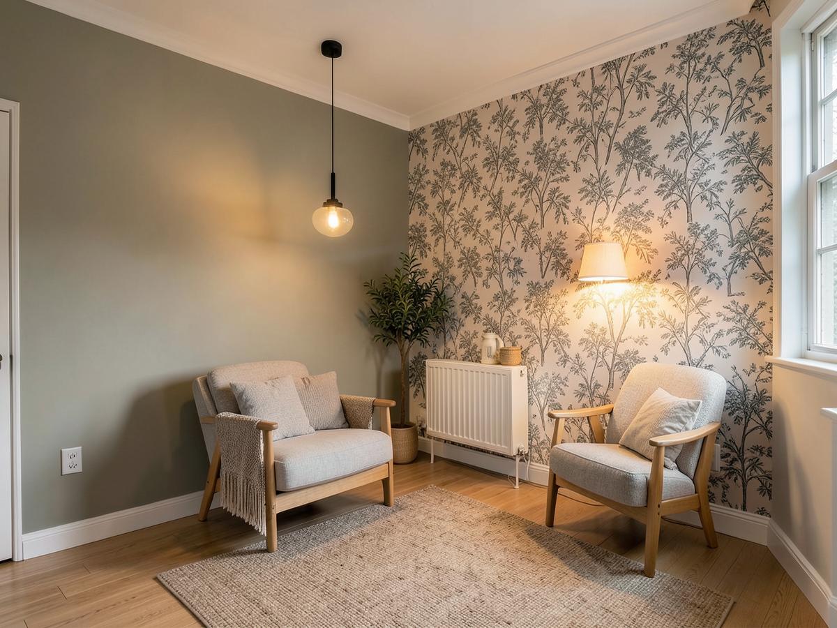 Tapetsering og maling, Frogner